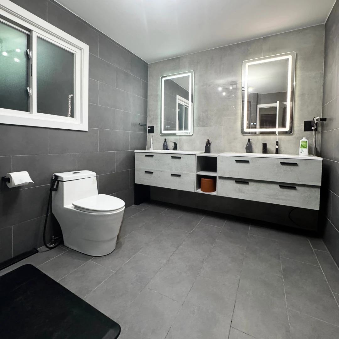 Bathroom renovation in Niles