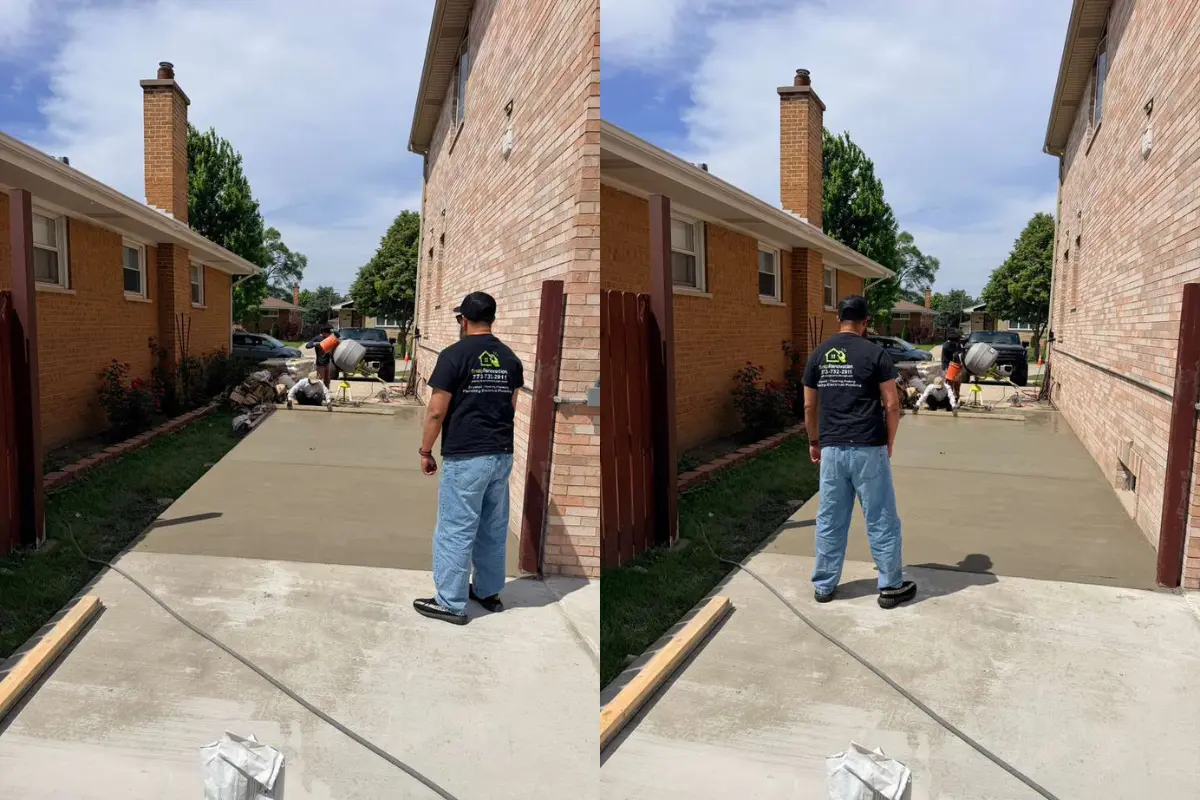 Installing gate and driveway in Niles